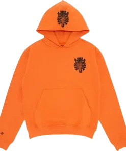 Orange Chrome Hearts Hoodie