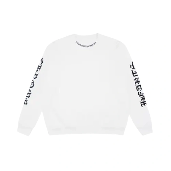 Chrome Hearts Neck Letters Sweatshirt