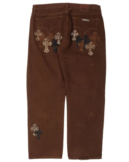 Chrome hearts Jeans Brown