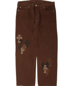 Chrome hearts Jeans Brown