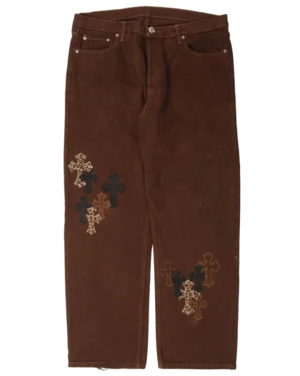 Chrome hearts Jeans Brown