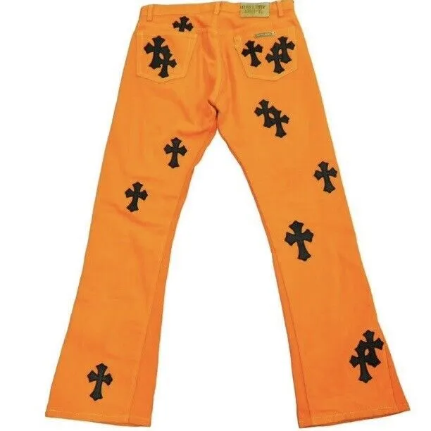 Chrome Hearts Pants Orange