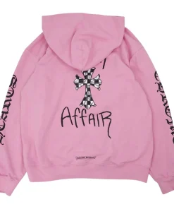 Chrome Hearts Hoodie Black Pink