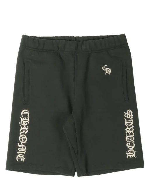 Chrome Hearts Black Logo Short