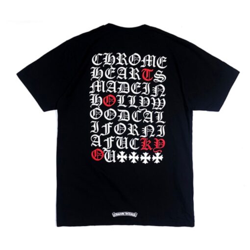 Chrome Hearts Made In Hollywood T-shirt – Black