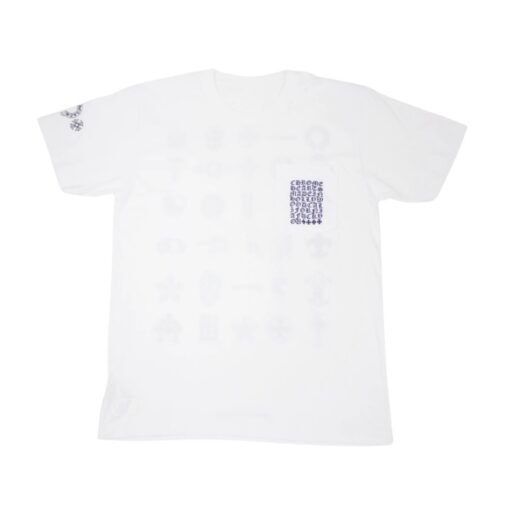 Multi Logo Chrome Hearts Short Sleeve T-Shirt