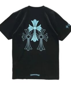 Chrome Hearts Triple Cross Logo T-Shirt