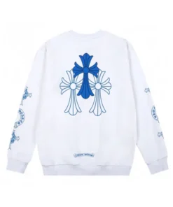 Chrome Hearts Blue Logo Sweatshirt