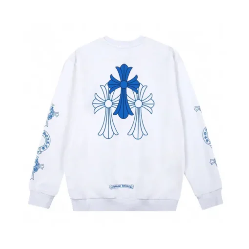 Chrome Hearts Blue Logo Sweatshirt