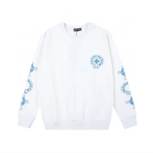 Chrome Hearts Blue Logo Sweatshirt