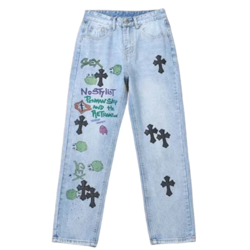 Chrome Hearts Denim Friends Jeans