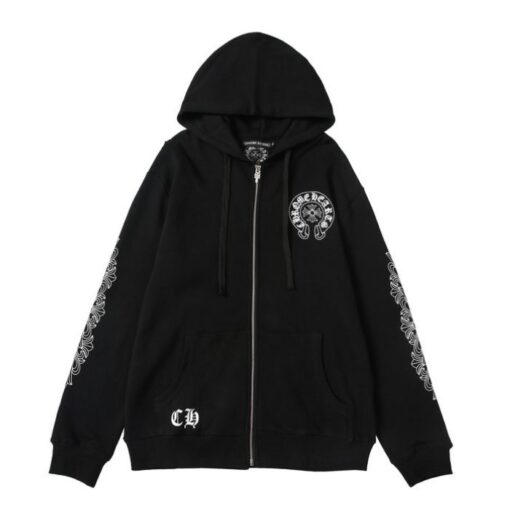 Chrome Hearts Los Angeles Zip Hoodie Black